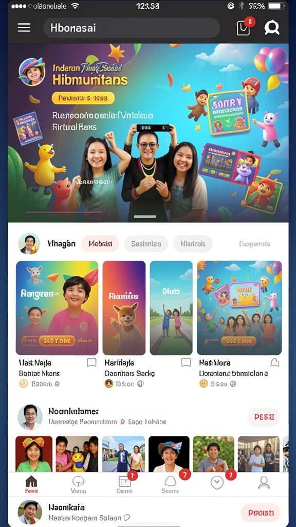 Tampilan antarmuka yang intuitif dan mudah dipahami.