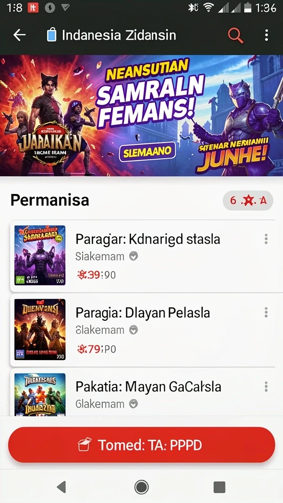 Tampilan antarmuka yang intuitif dan mudah digunakan.