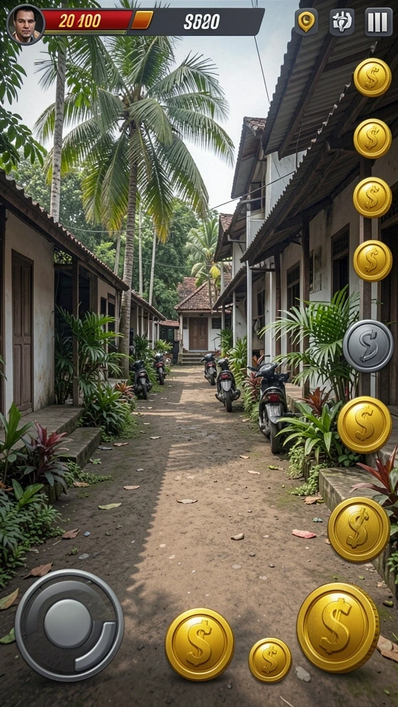 Sistem leveling yang menantang dan menarik.