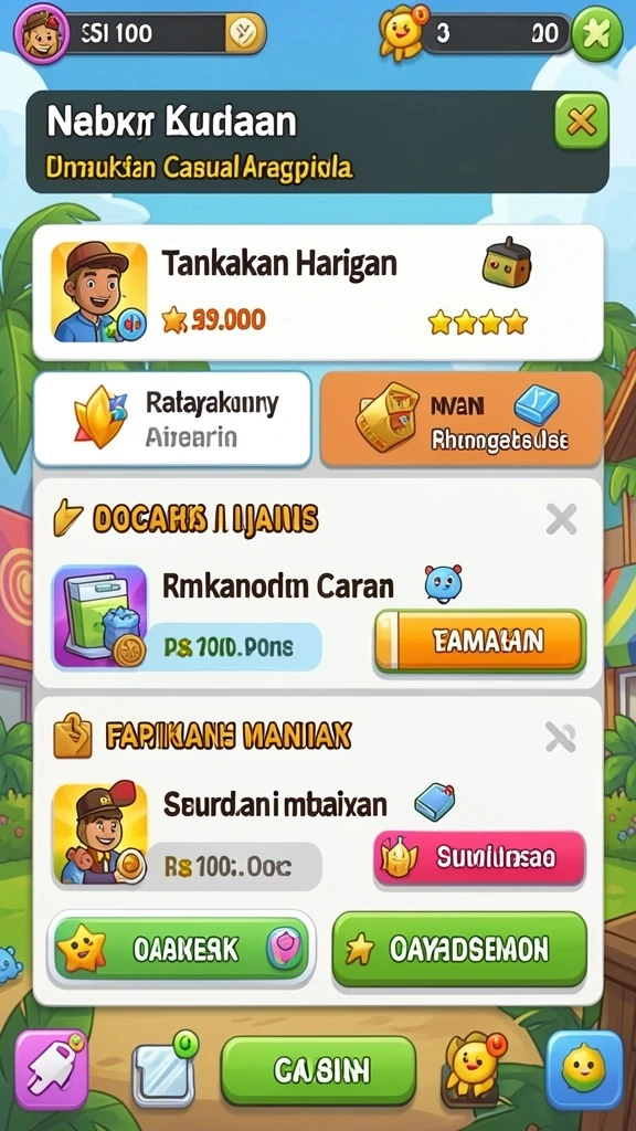 Tampilan antarmuka yang bersih dan mudah dipahami.