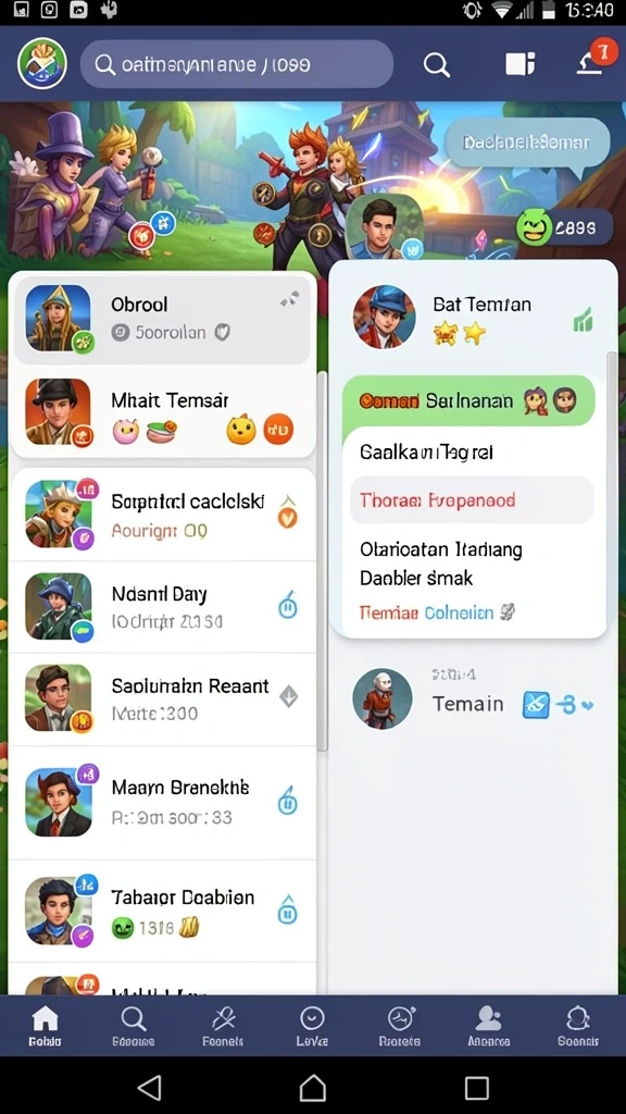 Proses pembuatan karakter yang mudah dan menyenangkan.
