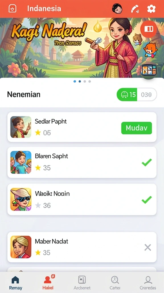 Screenshot menampilkan hadiah yang bisa diperoleh setelah menyelesaikan misi.