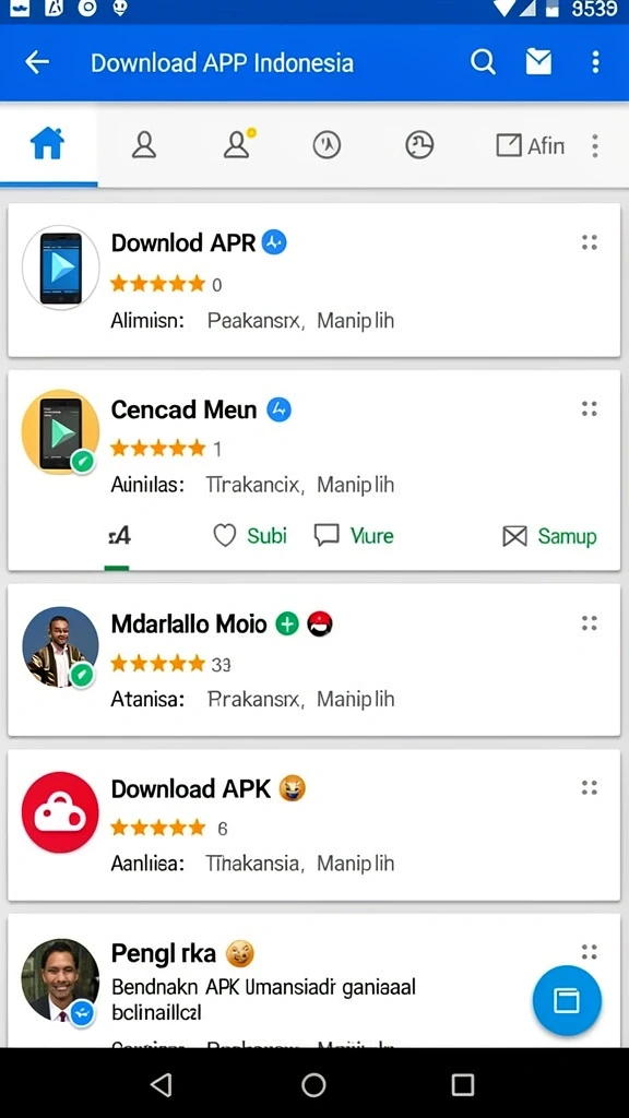 Screenshot menunjukkan suasana bermain yang menggembirakan.
