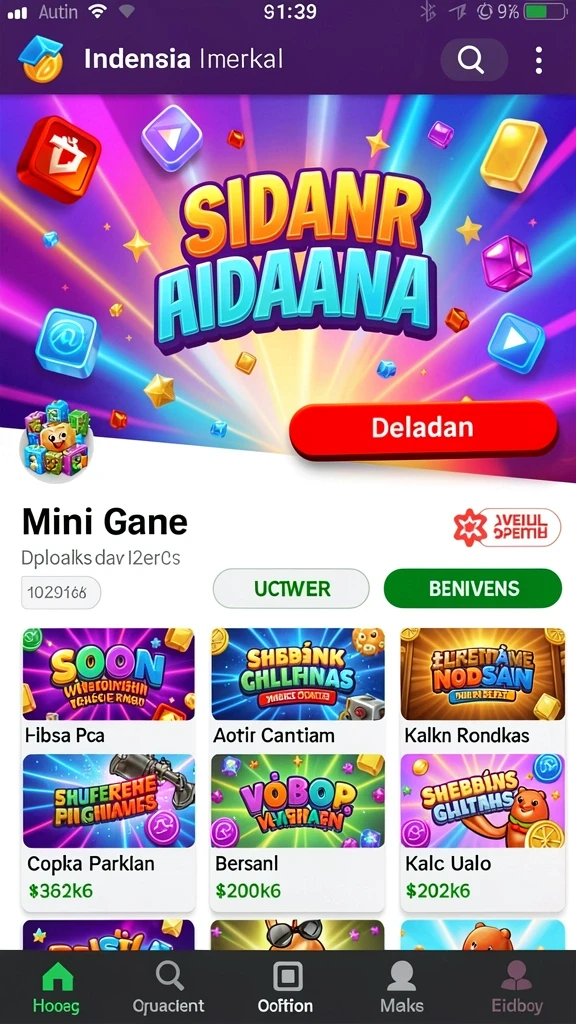 Tampilan antarmuka yang intuitif dan mudah dinavigasi.
