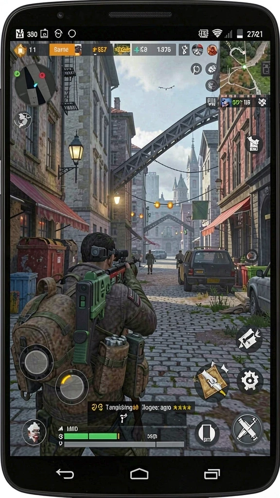 Screenshot menunjukkan tampilan antarmuka game yang menarik.