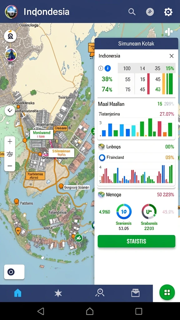 Tampilan antarmuka yang user-friendly dan menarik.