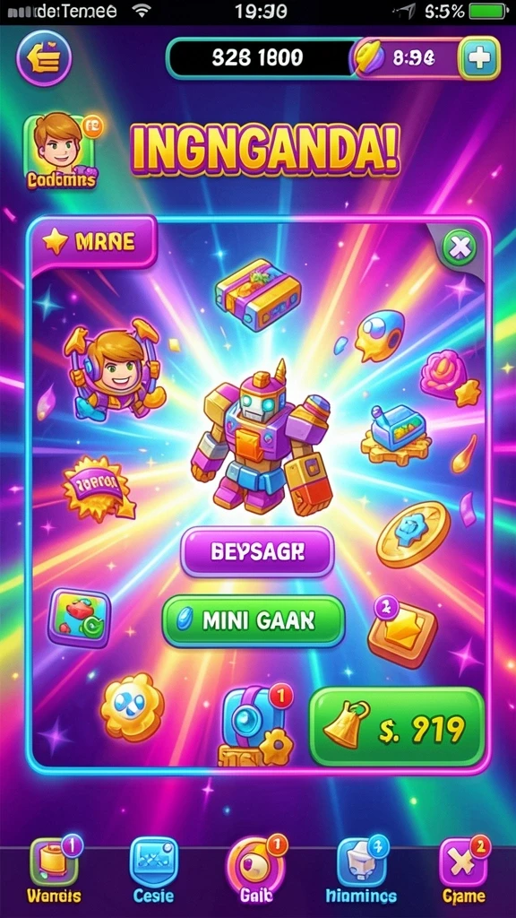 Level menarik dengan banyak rintangan yang harus dilalui.