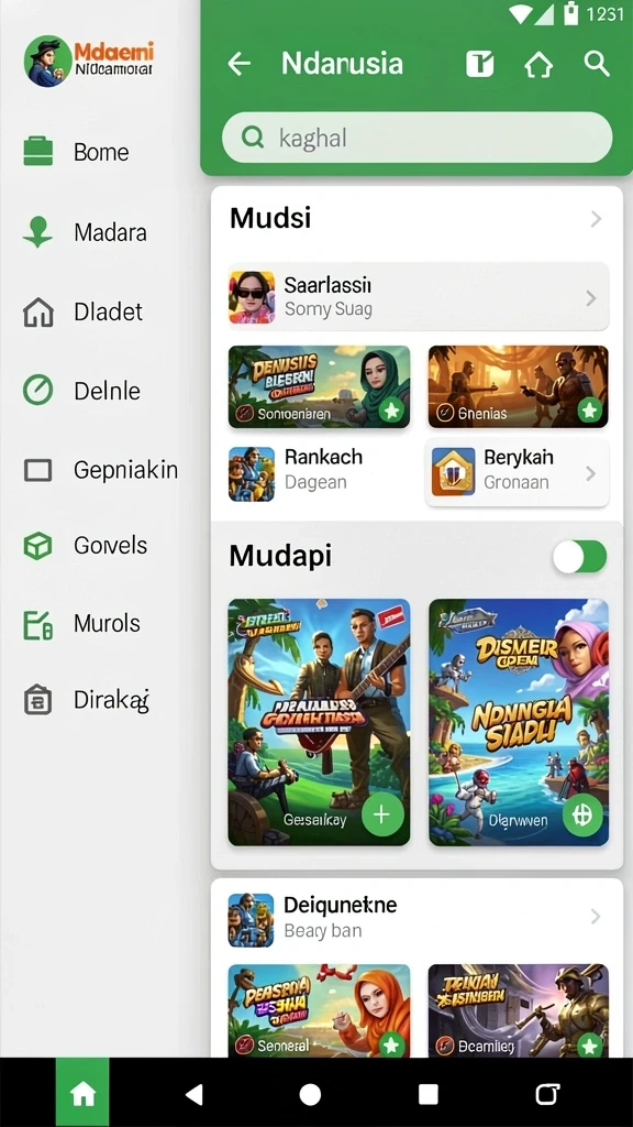 Sistem reward yang menguntungkan dan menarik.