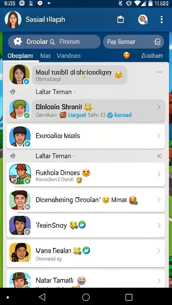 Tampilan antarmuka yang modern dan user-friendly.