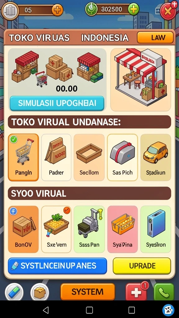 Tampilan antarmuka yang intuitif dan mudah digunakan.