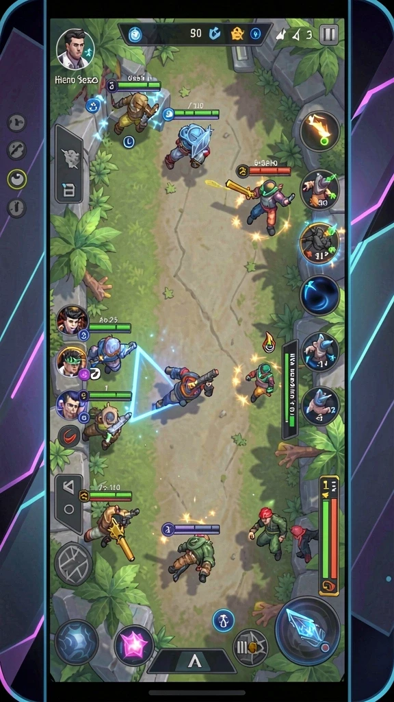 Fitur multiplayer yang memungkinkan bermain dengan teman.