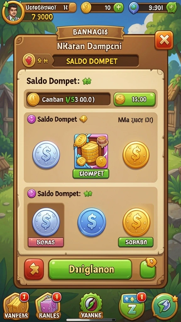Skrinsut dari pertandingan multiplayer yang menegangkan.