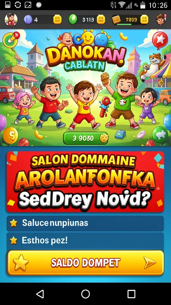 Screenshot menunjukkan antarmuka utama KAMARTOTO yang menarik.