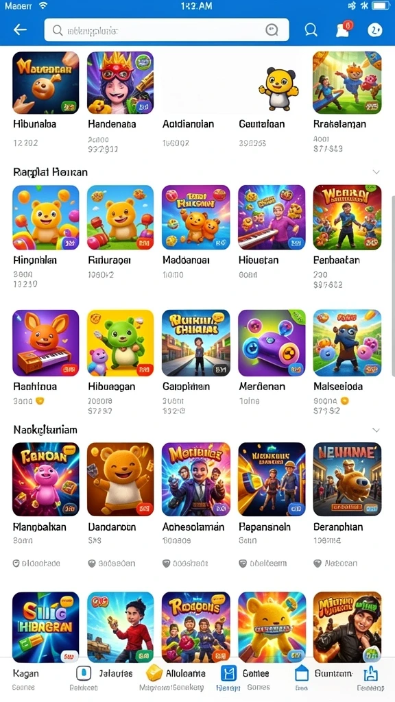 Sistem reward yang memberi insentif kepada pemain.