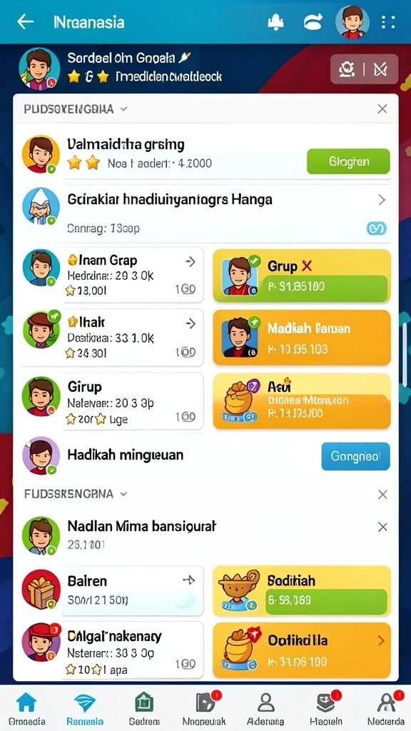 Menu pengaturan yang mudah dipahami dan diakses.
