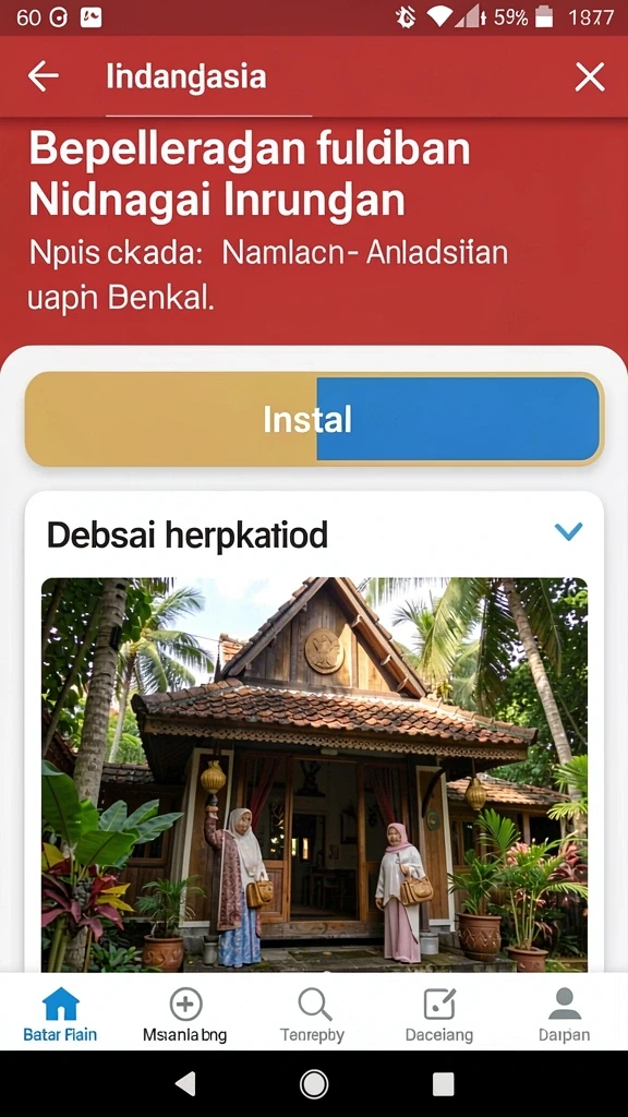 Tangkapan layar menunjukkan tampilan permainan yang mengesankan.