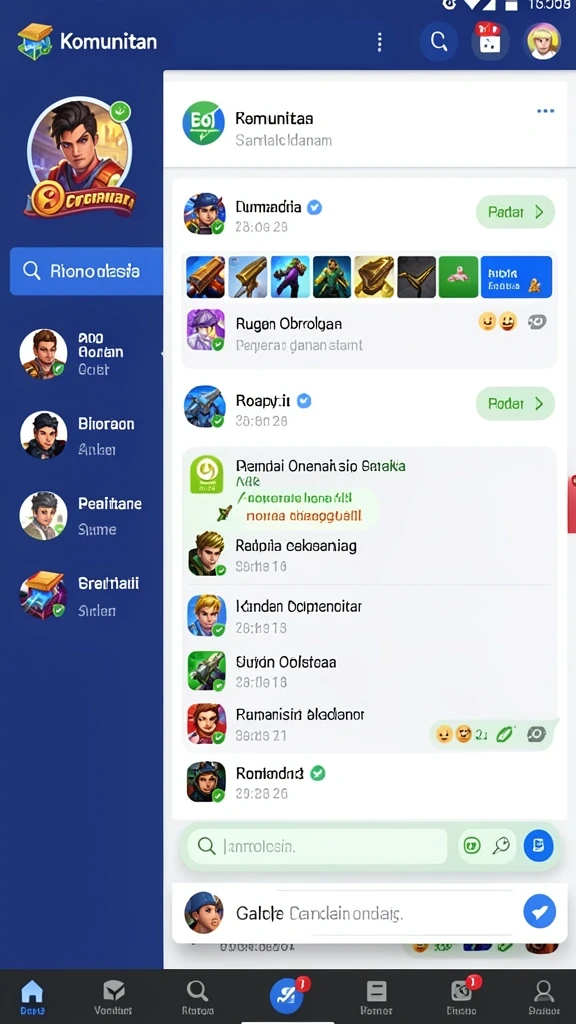 Fitur multiplayer yang memungkinkan bersaing dengan teman.