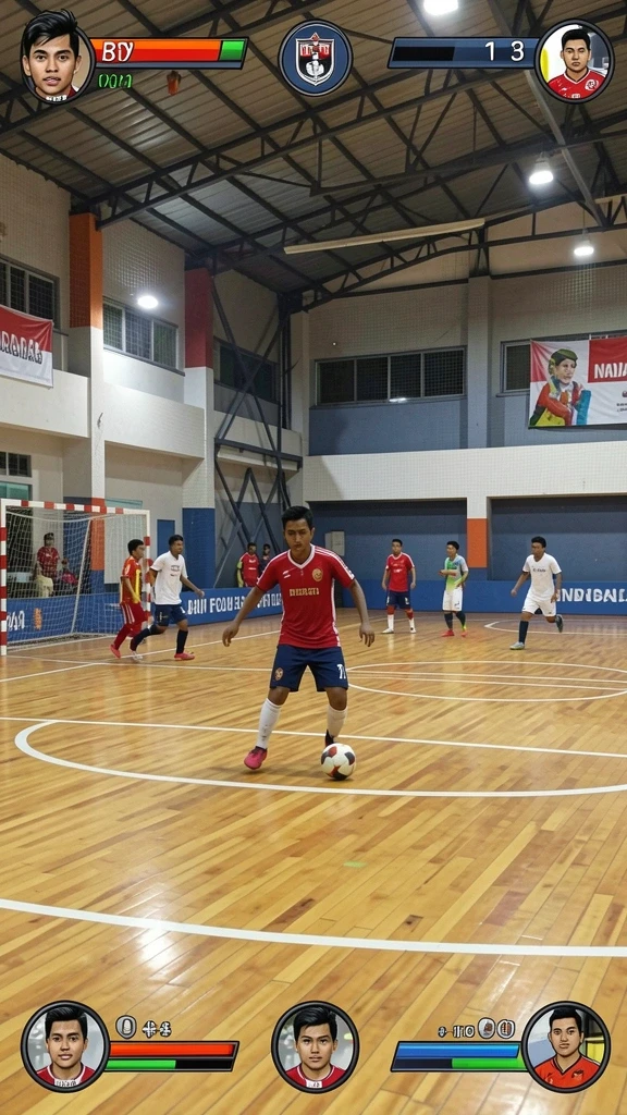 Tampilan antarmuka utama LUCKYDF yang menarik.