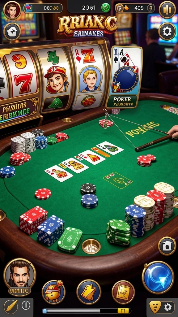 Pemain berinteraksi dalam komunitas LUCKYDF.
