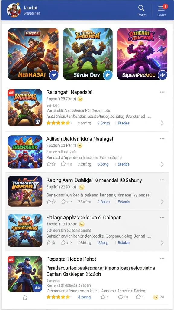 Simbol-simbol berkilauan menambah keseruan bermain.