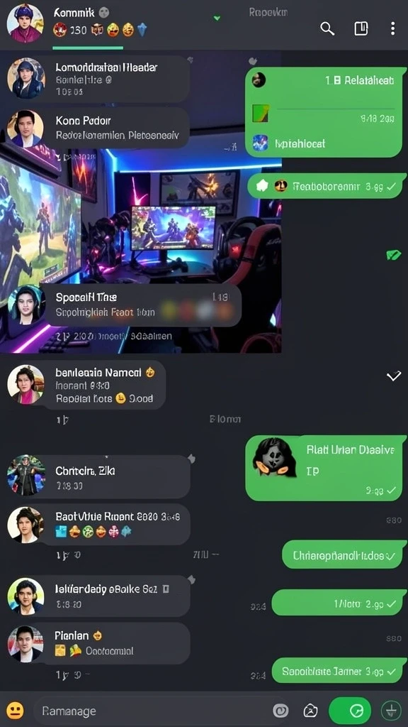 Screen gameplay yang menunjukkan aksi mendebarkan.