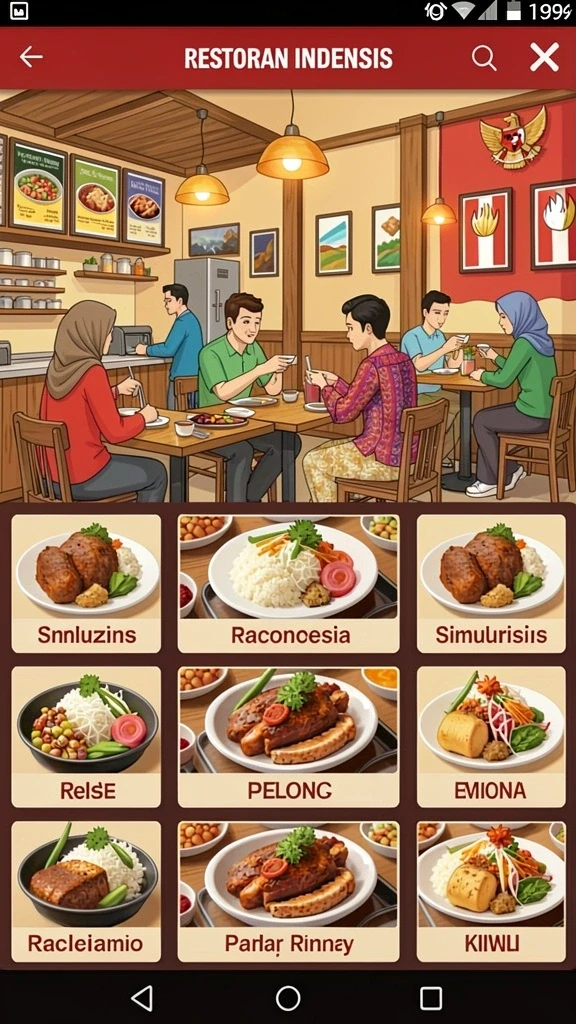 Tampilan leaderboard yang menunjukkan peringkat pemain.