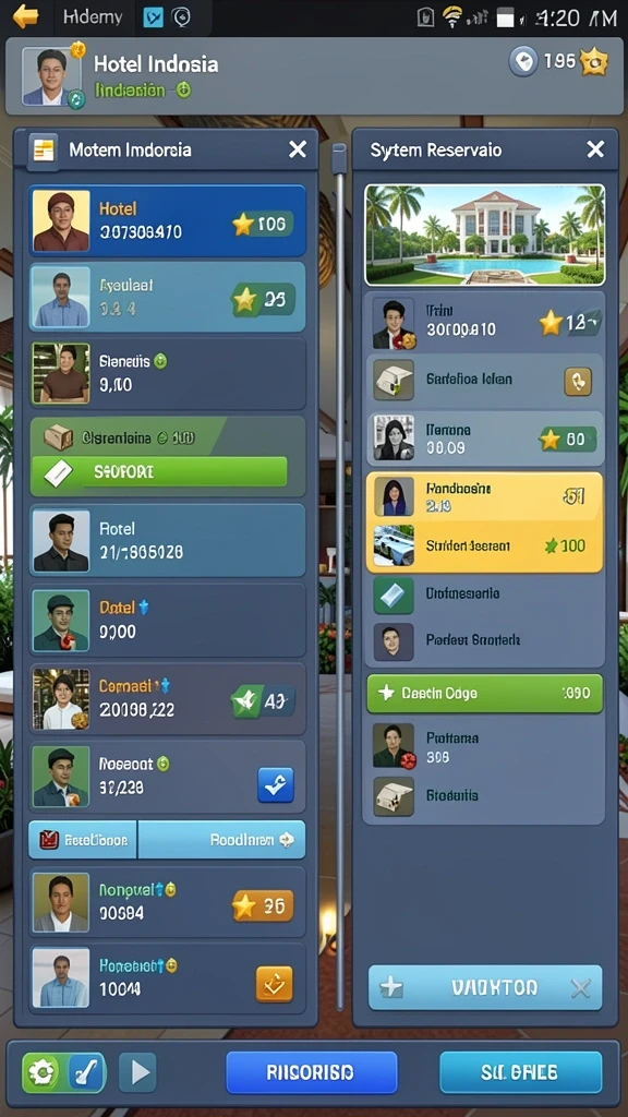 Gameplay yang adiktif dengan level yang menantang.