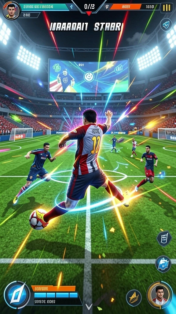 Tampilan awal aplikasi QTGAME yang menarik dan user-friendly.