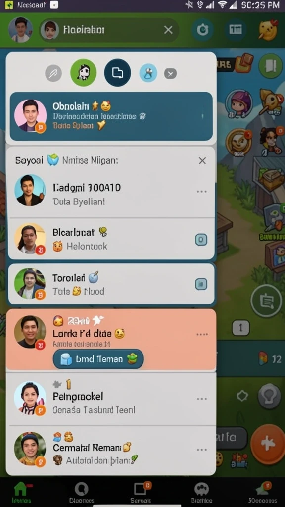 Berbagai tema permainan yang menarik untuk dijelajahi.
