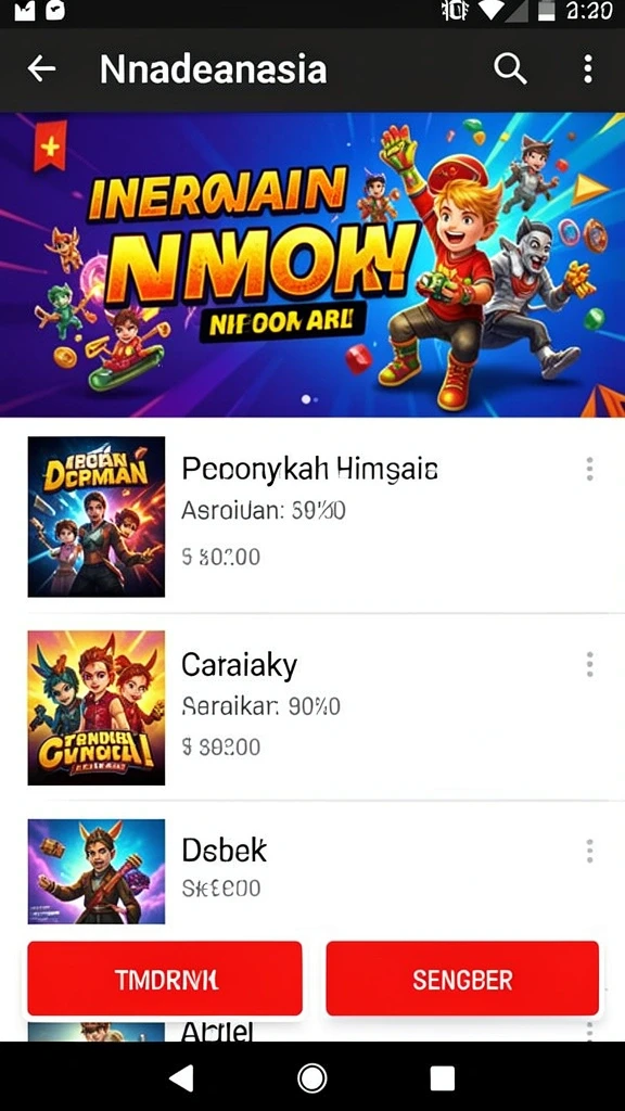Mode permainan yang beragam dan menantang.