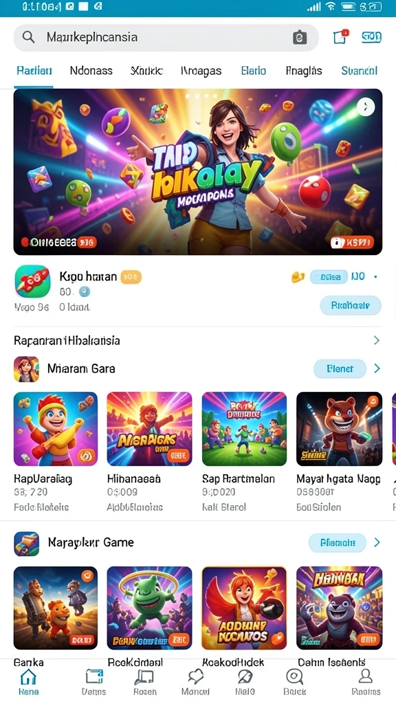 Visualisasi permainan slot yang menampilkan grafis yang memukau.