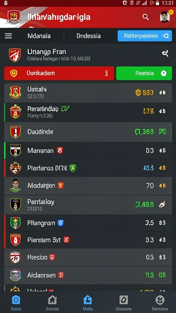 Antarmuka pengguna yang menarik dan interaktif.
