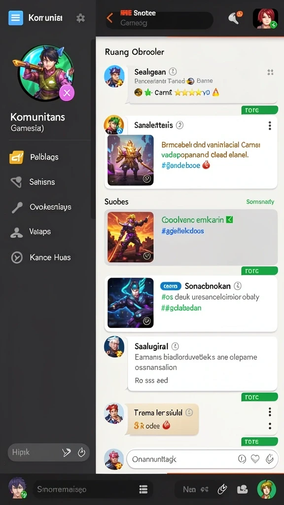 Beragam permainan menarik untuk semua pemain.