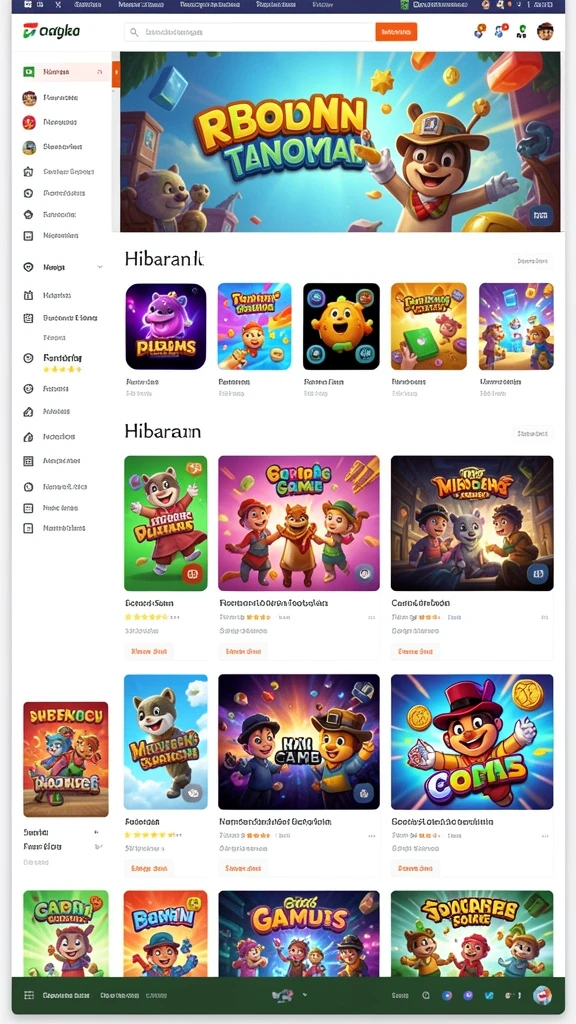 Tampilan antarmuka yang menarik dan user-friendly.